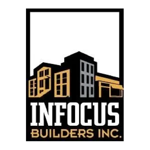 InFocus Builders logo featured as a contractor partner of Siren Betty Design.