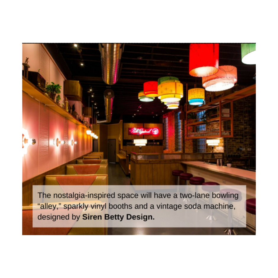 Chicago Tribune press for Siren Betty Design.