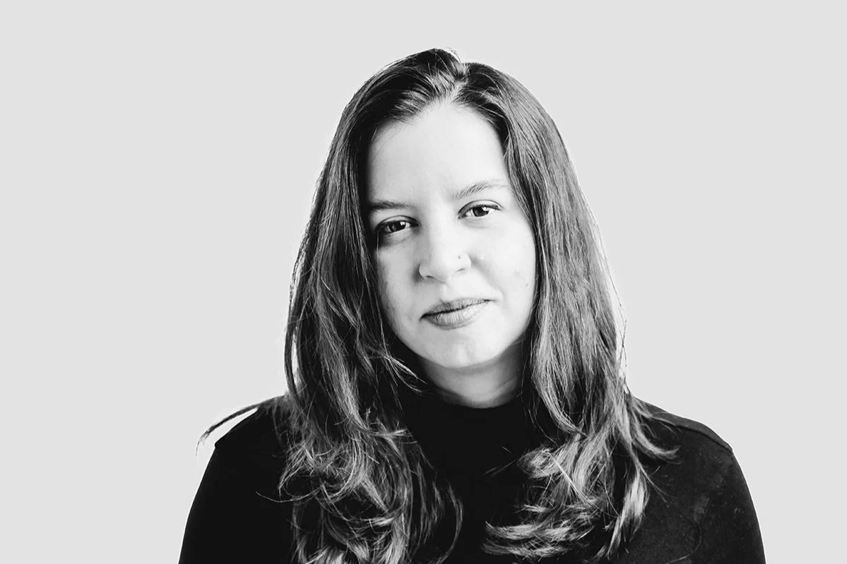 Carisa Mitchell, Office manager, at Siren Betty Design, professional headshot.