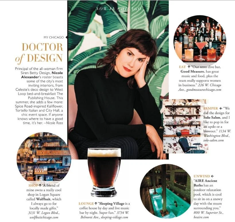 CS Magazine press for Siren Betty Design.