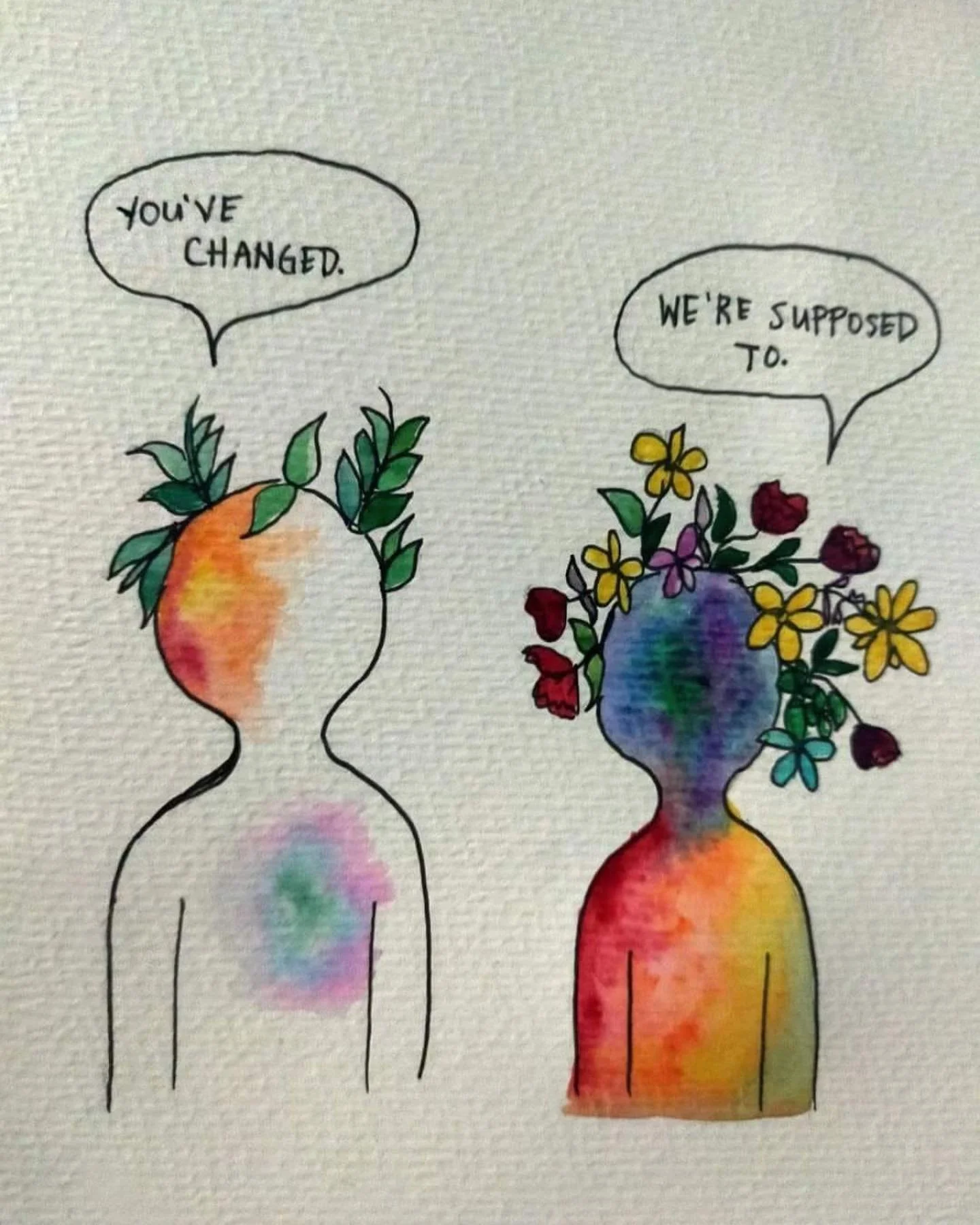 🪷 growth and change doesn’t have to be bad 🪷 #selfcaresunday