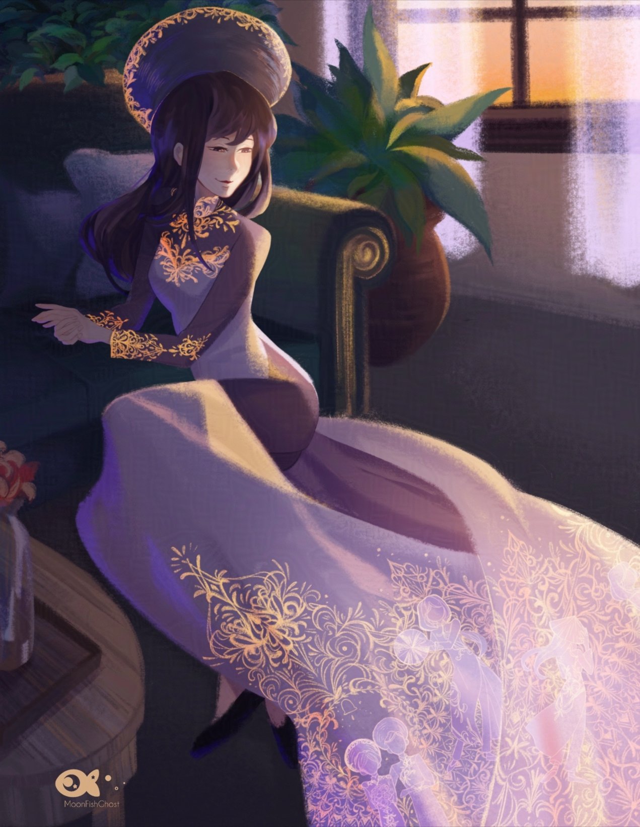 The illustration I drew for the first volume of Legacies in 2019.