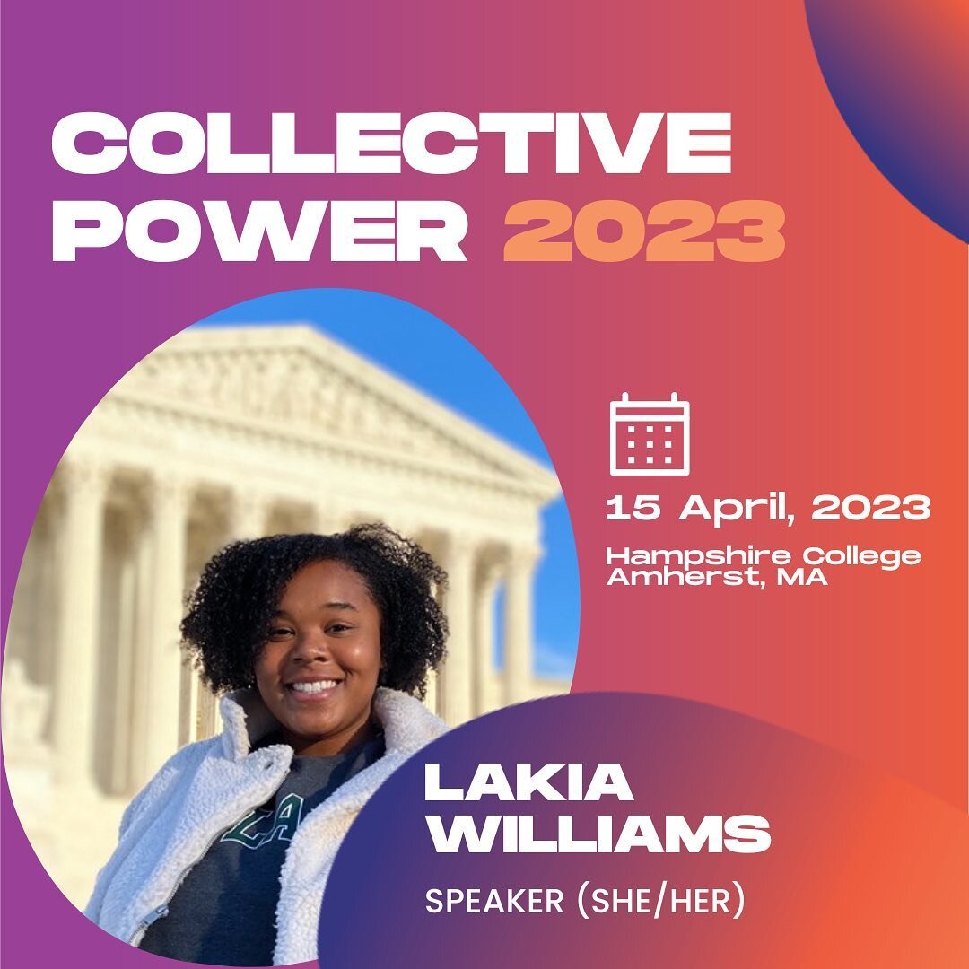 LaKia will be speaking at this years Collective Power conference on self-managed abortion through a reproductive justice lens. The Collective Power conference is the largest youth-centered reproductive justice conference in the nation! 

LaKia was a 