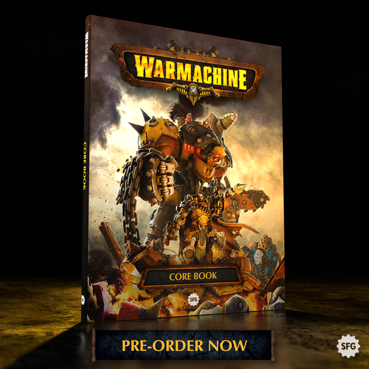 Steamforged Announces Warmachine Core Book