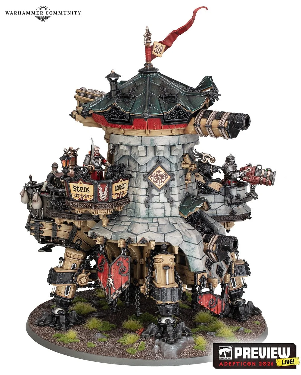 The Massive Cogforts Stomp Through The Battlefields Of ‘Age Of Sigmar’