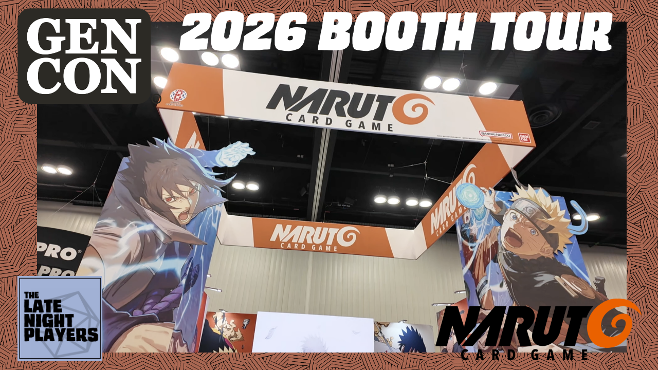 Gen Con 2026 Booth Tour - ‘Naruto Card Game’