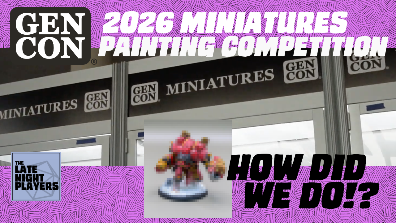 Gen Con 2026 - Miniature Painting Competition