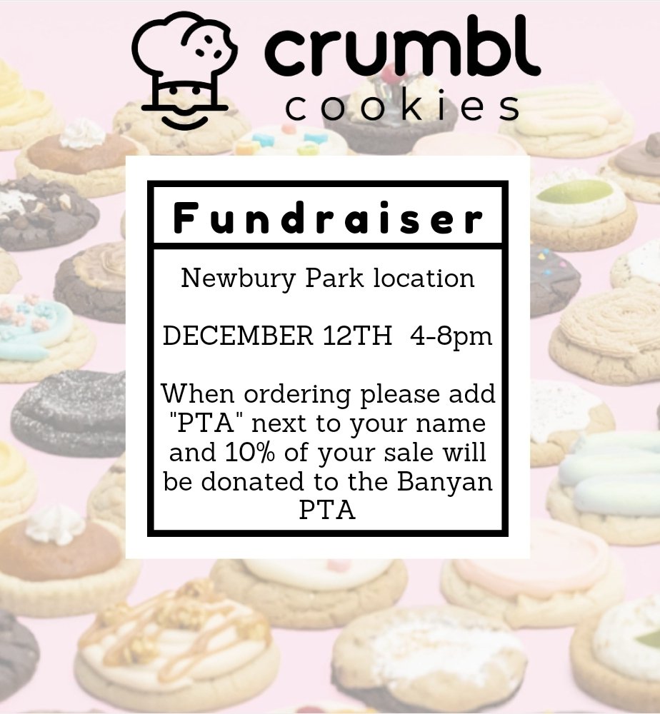 Crumbl Cookies Fundaising