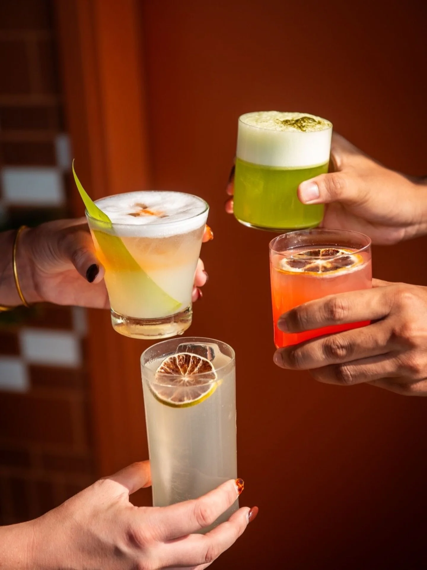 Four drinks. Four personalities. One rule: always garnish the finesse and impress. 
From bright citrus spritzes to silky sours, the finishing touch is what makes the moment.

Level up your cocktail game &rarr; Shop the garnish collection via the link