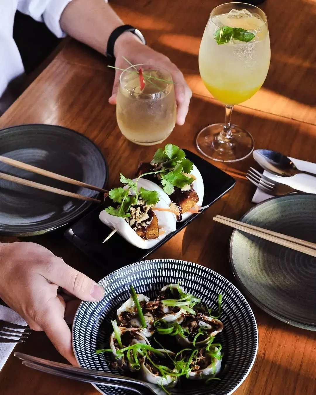 Closed today for Good Friday, open tomorrow from 4pm in the Bar and 5:30pm in the Restaurant.