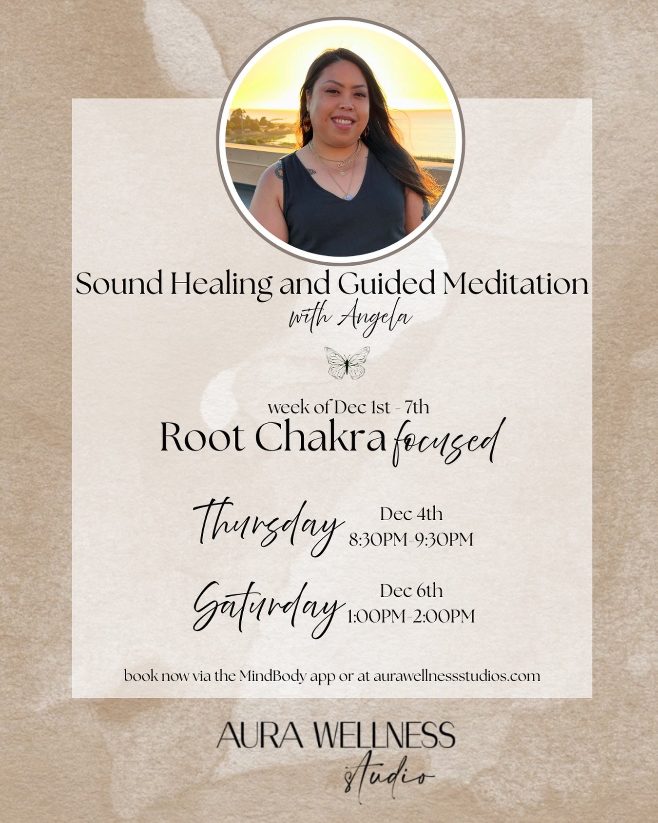 ✨ Week 1: Soft Opening at @aura.wellnessstudio ✨
We&rsquo;re beginning this new chapter this week by focusing on our Root Chakra ❤️ &mdash; the energy center that grounds us, supports our foundation, and strengthens our sense of safety within ourselv