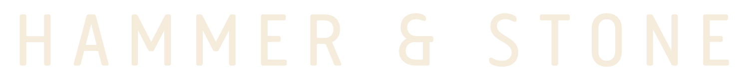 Hammer &amp; Stone Creative Workroom