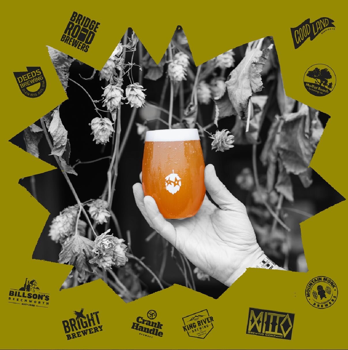 Catch us at @thehighcountryhop presented by @hopproductsaustralia on Saturday 23 March at the beautiful Beechworth Historical Village for an epic day and night as we celebrate the first hop harvest of the season. ☀️

How? With an incredible music lin