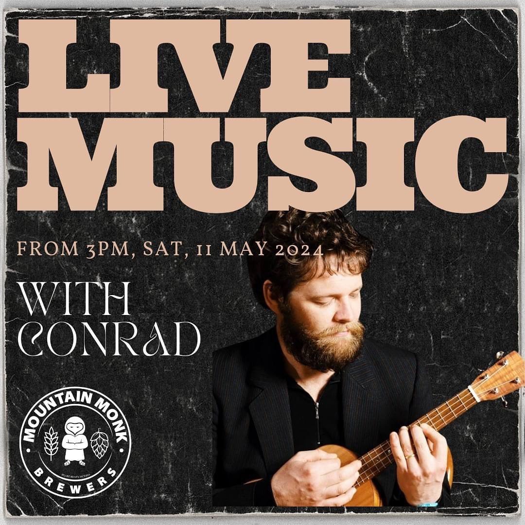 🎵 Live Music Alert 🎸

🔥 Join us at Mountain Monk Brewers from 3pm onwards for a cozy musical experience! 🎶 Enjoy $10 pints from 3pm to 6pm while grooving to Conrad&rsquo;s live tunes. 🍻

🌧️ Don&rsquo;t let the weather ruin your plans - we&rsquo