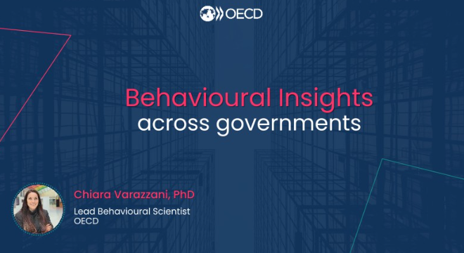 Don't let the title fool you, Behavioral Insights can be used in both the Public and Private Sector.
