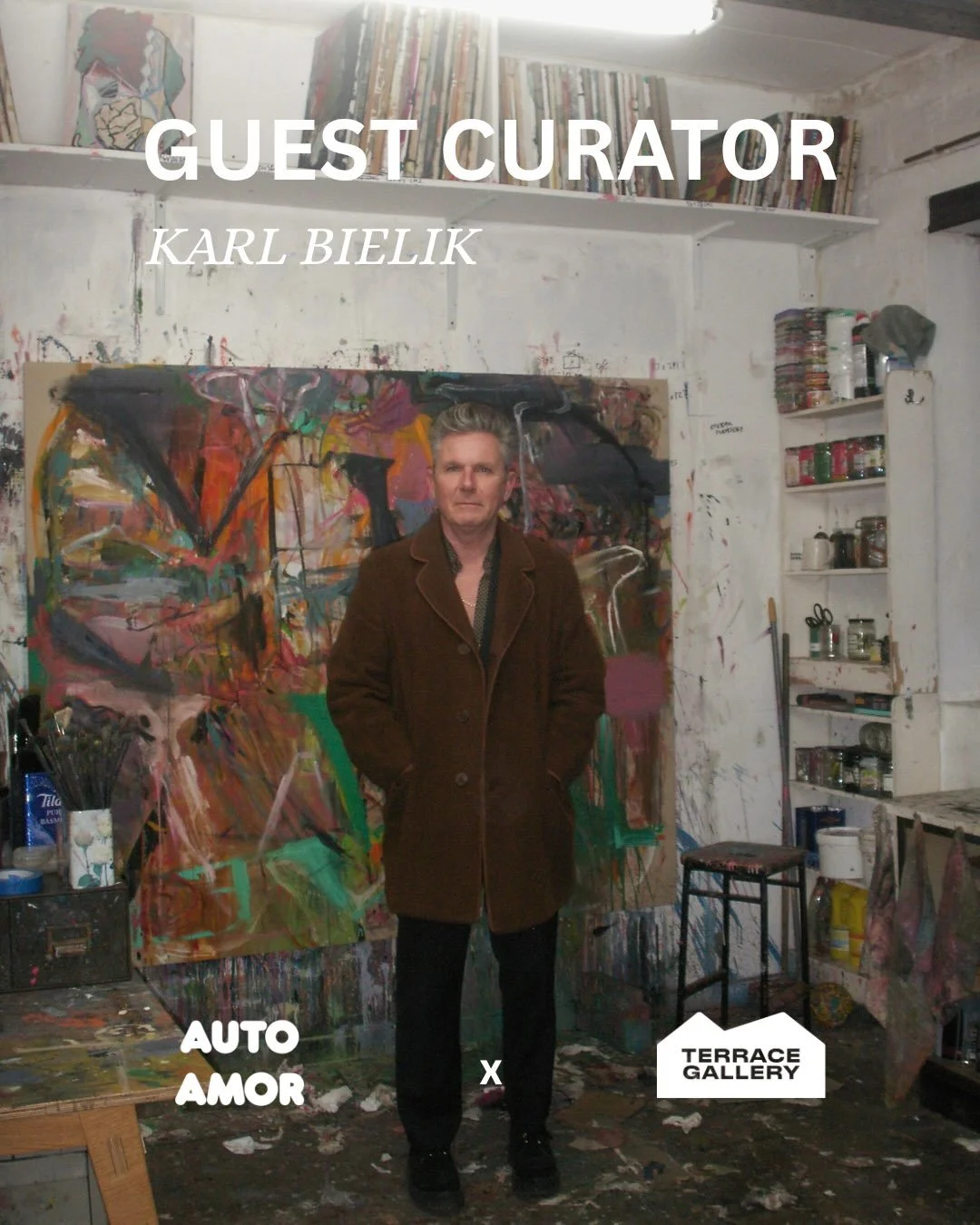 Guest Curator Announcement 📣 

Announcing Director and Founder of Terrace Gallery, Karl Bielik as our Guest Curator for our &lsquo;Taxi Driver&rsquo; Open Call which will be a group exhibition presented in both London and Sevenoaks. 

Artist and Mus