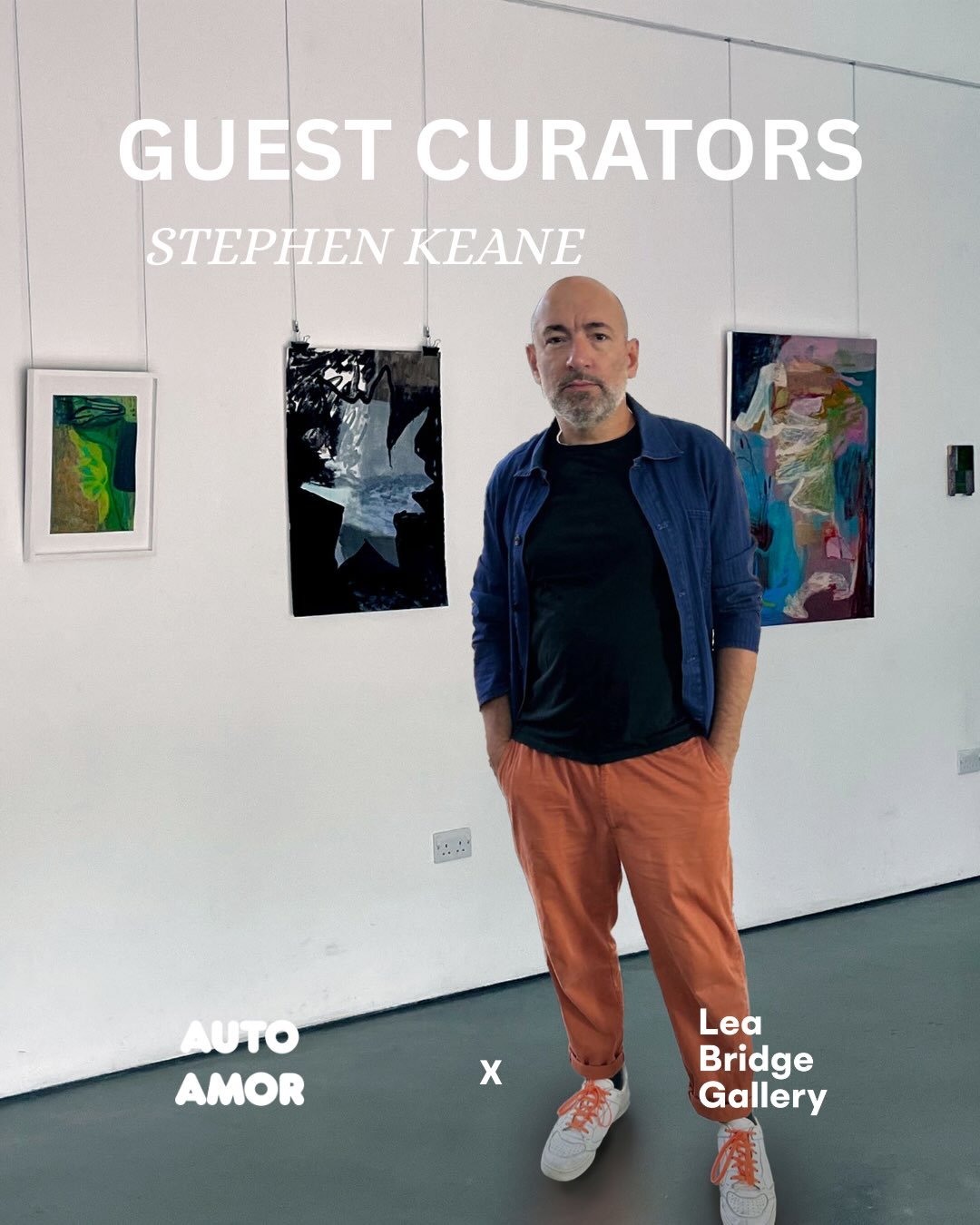 Introducing our panel of Guest Curators for our upcoming collaborative exhibition with @leabridgegallery in November. 

@keaneartstudio is a London-based painter working across oil, gloss, pastel, charcoal on canvas and paper. He studied in Leeds and