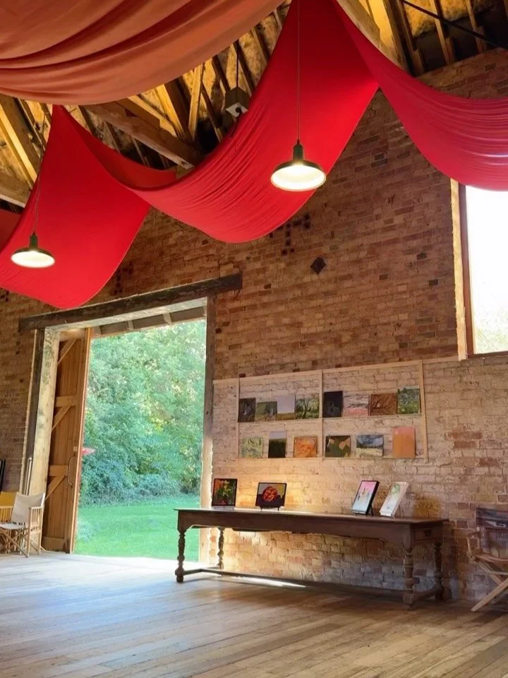 A look back at our pop-up exhibition of &lsquo;Harvest&rsquo; @thequadrangle_kent last Saturday. 

The exhibition continues back at Auto Amor HQ 12th, 13th, and 19th October - 3rd November. 

Exhibiting artists: 

@_lois_pearson
@adelizaart
@alisonla