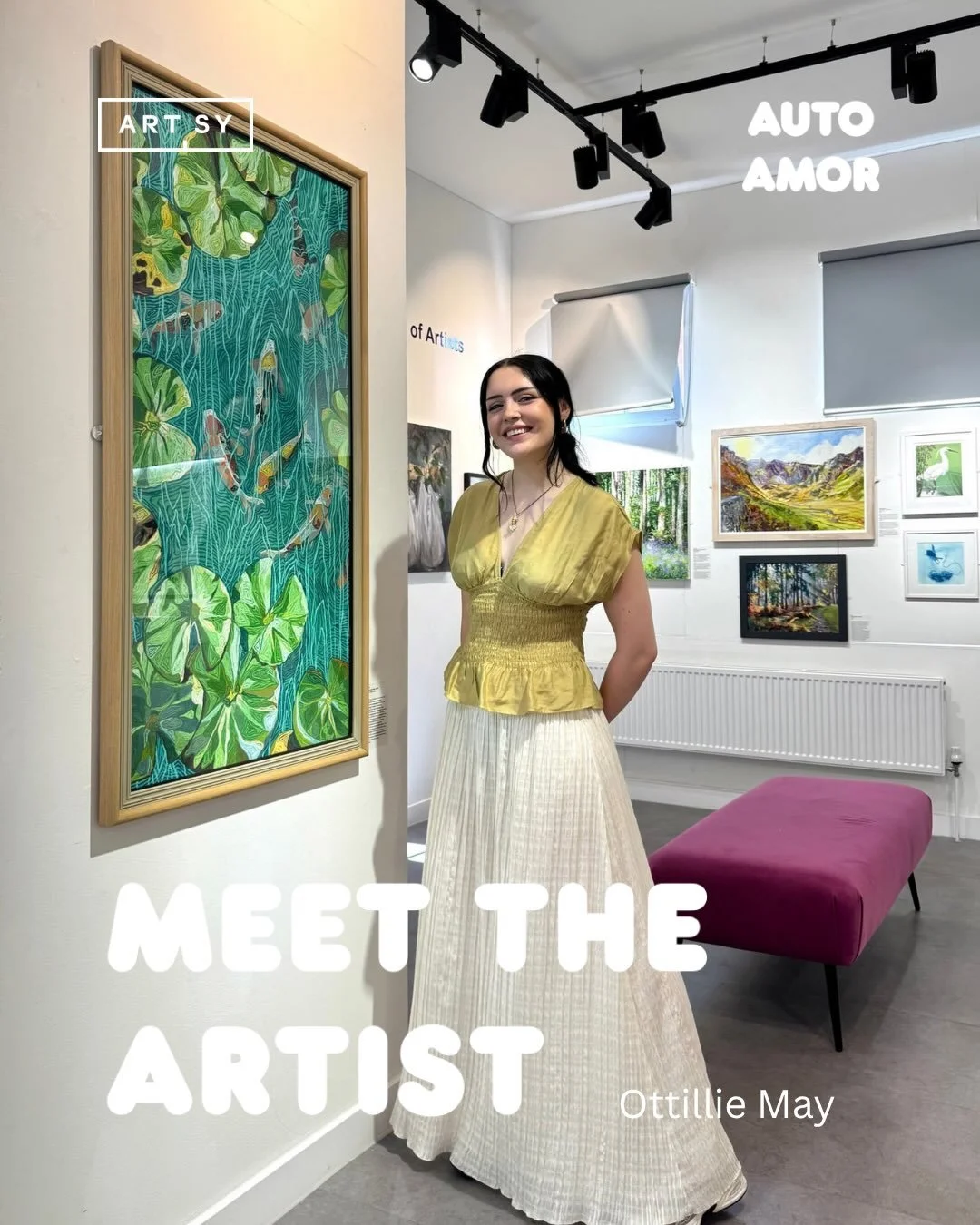 Meet the artists of Tides 🐚 @OttillieMay, @catherine.higham, @carrie_stanley_artist, @lynnyoungart and @nicmclean.art. Private view is Saturday 24 October at Charlie Evaristo-Boyce Gallery.

Exhibition runs at Charlie Evaristo-Boyce Gallery from 25 