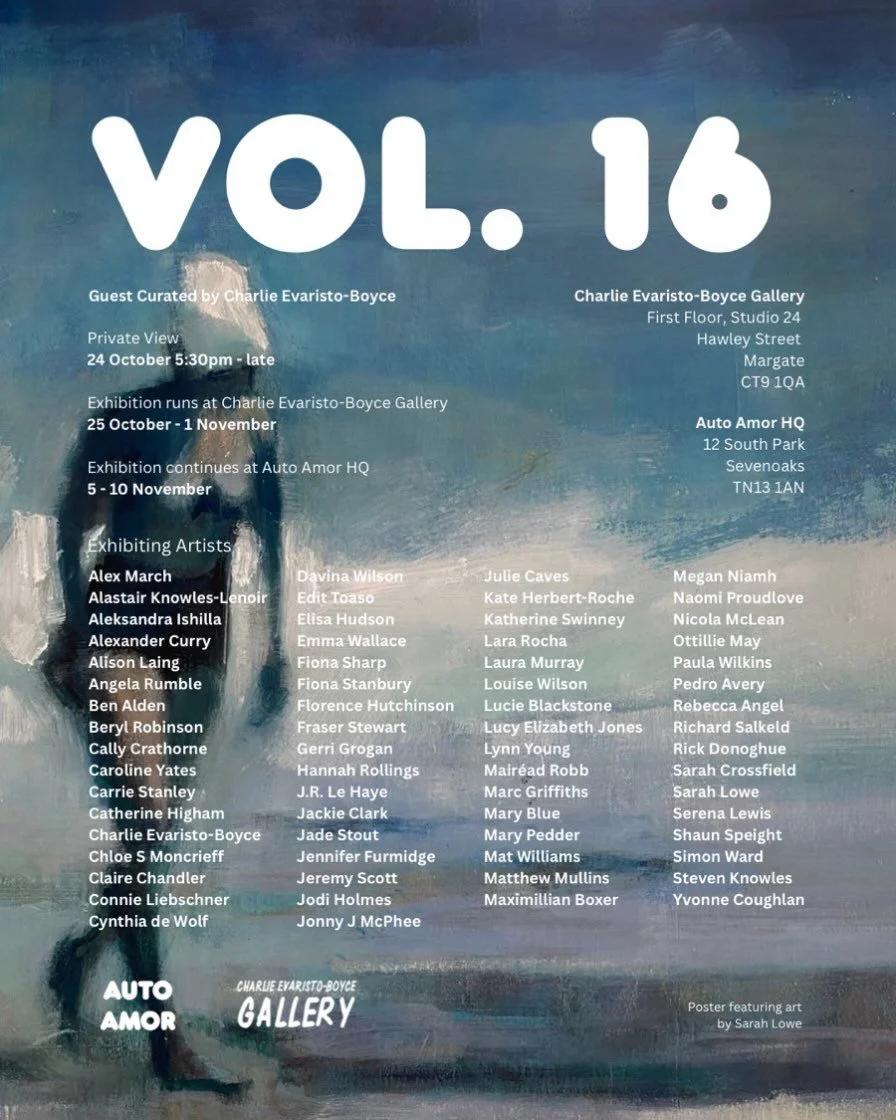 TIDES 🌊

We warmly invite you to the Private View of &lsquo;Tides&rsquo; opening at @charlieevaristoboyce 

Private View: 24th October 5:30pm - late 

Exhibition runs at Charlie Evaristo-Boyce Gallery from 25 October -1 November 2026. 

Charlie Evar