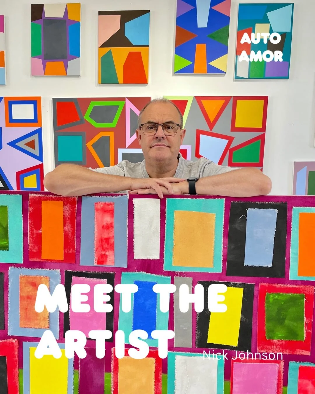 Meet the artists who will be exhibiting at Lea Bridge Gallery: @nickjohnsonstudio, @rachelwilsonstudio, @beatrice_nespega, @annaturner.studio and @jelena.paints. Private view is Wednesday 18 November at Lea Bridge Gallery (Lea Bridge Rd London  E10 7