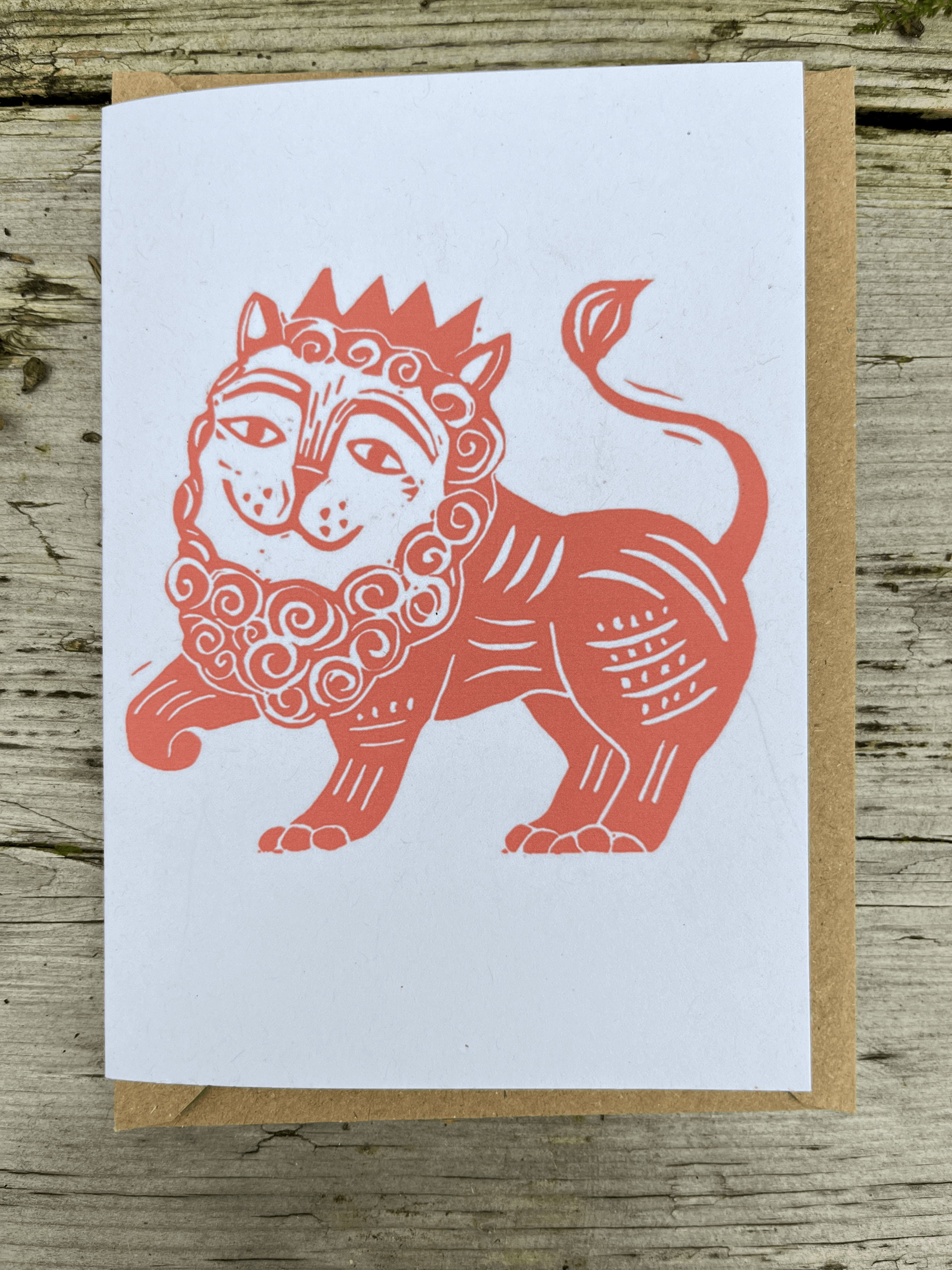 Lion Card