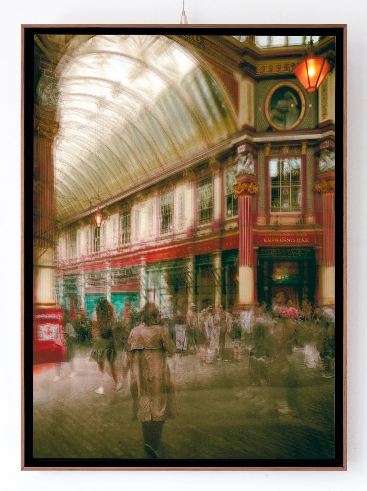 Multilple exposure photogrpahy, from London Tuning In Series, hand made print