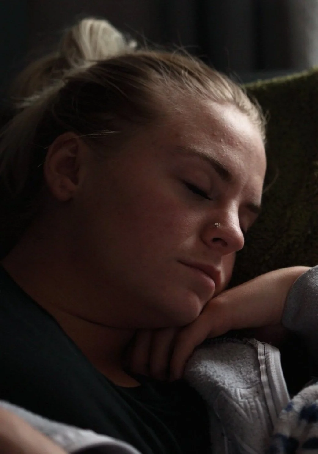 Person sleeping