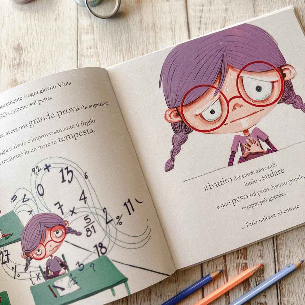 Noemi e la sua ansia: Libro illustrato per bambini, la gestione dell'ansia,  sentimenti ed emozioni forti, adatto a bambini di età 3 5 anni e  (Paperback)