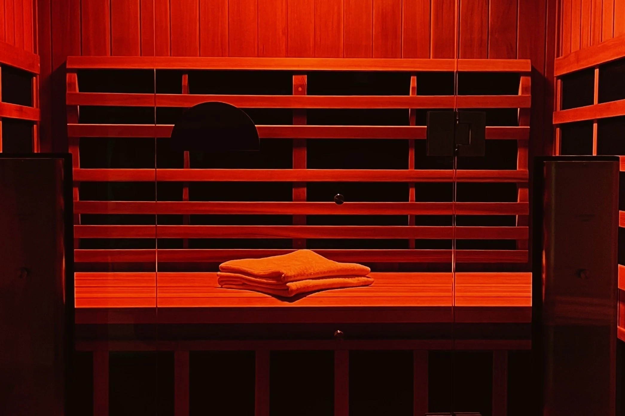 Infrared sauna, heat therapy