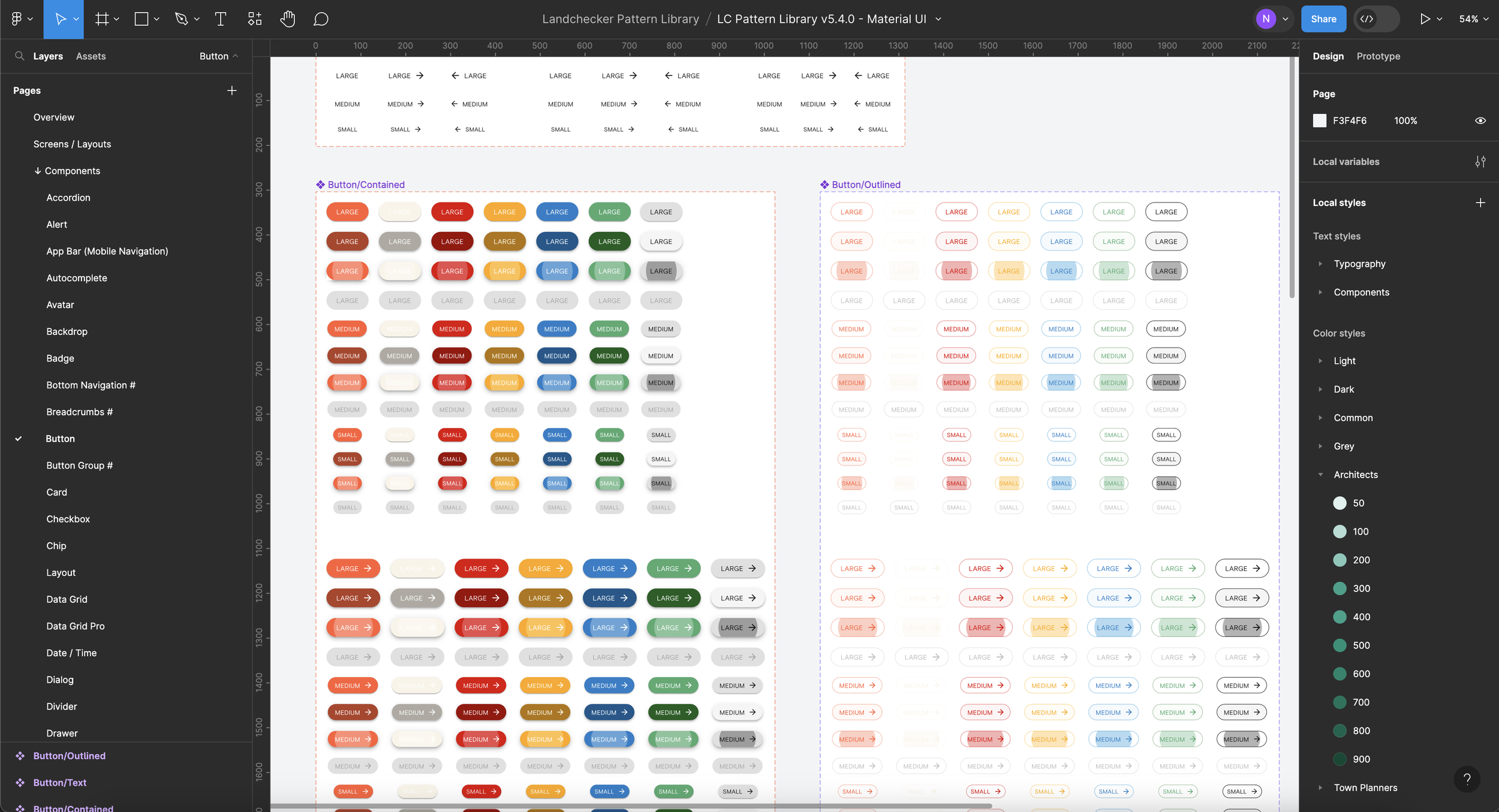 Button component that makes part of the order manager component in the LC pattern library
