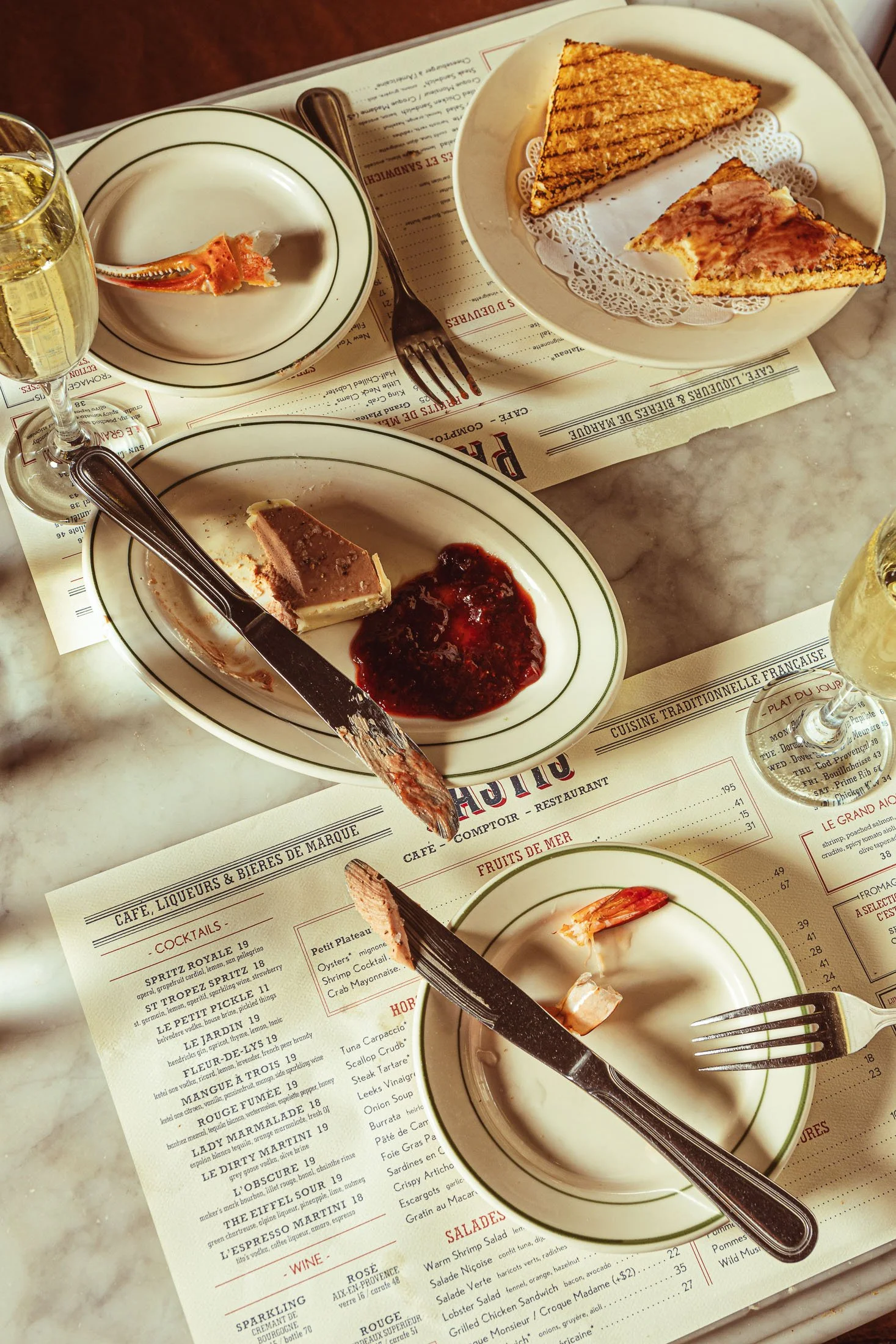 Fine dining French pâté food photography at Pastis Miami with elegant plating.