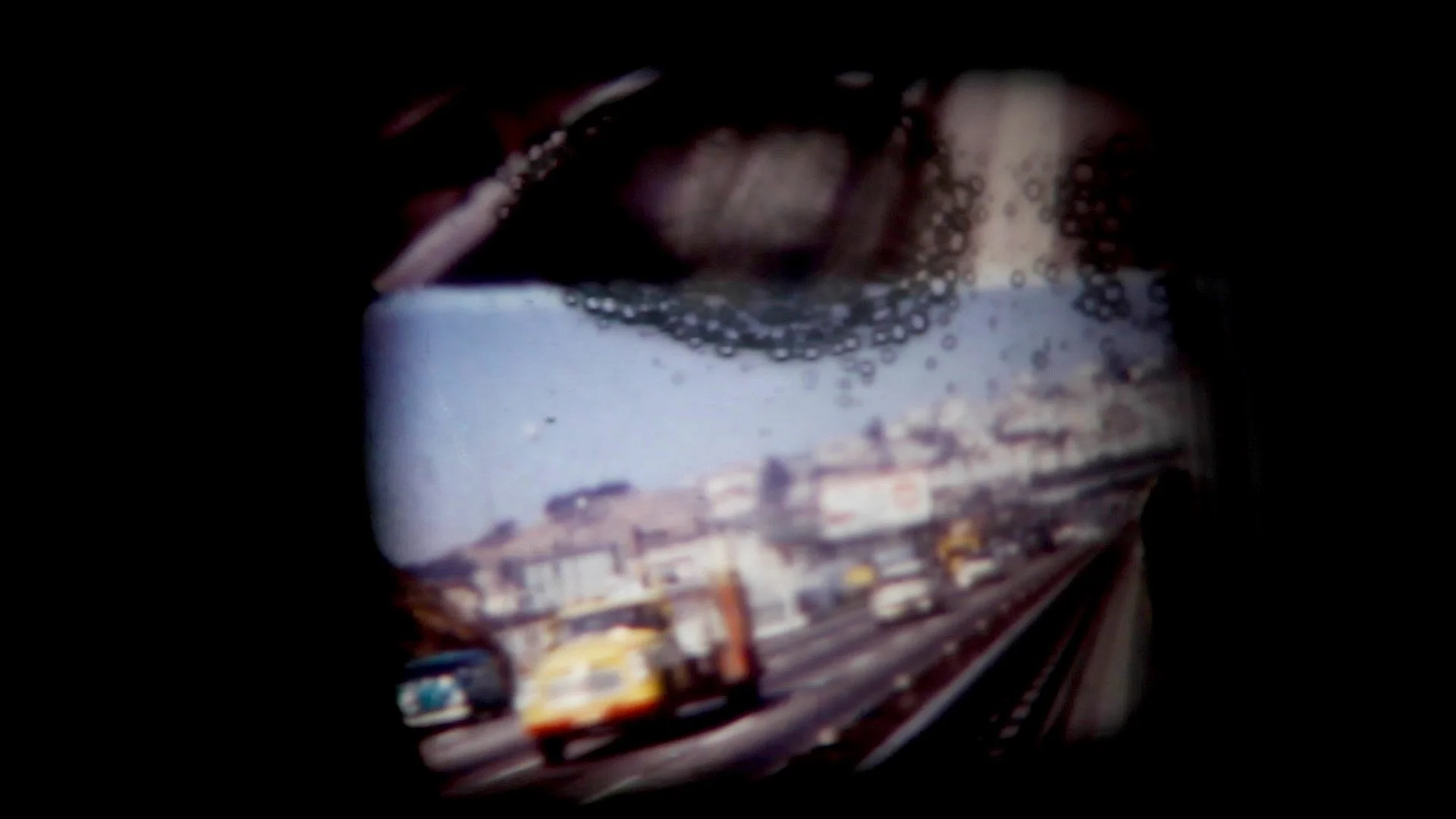 8mm film of San Francisco in the 70s burning
