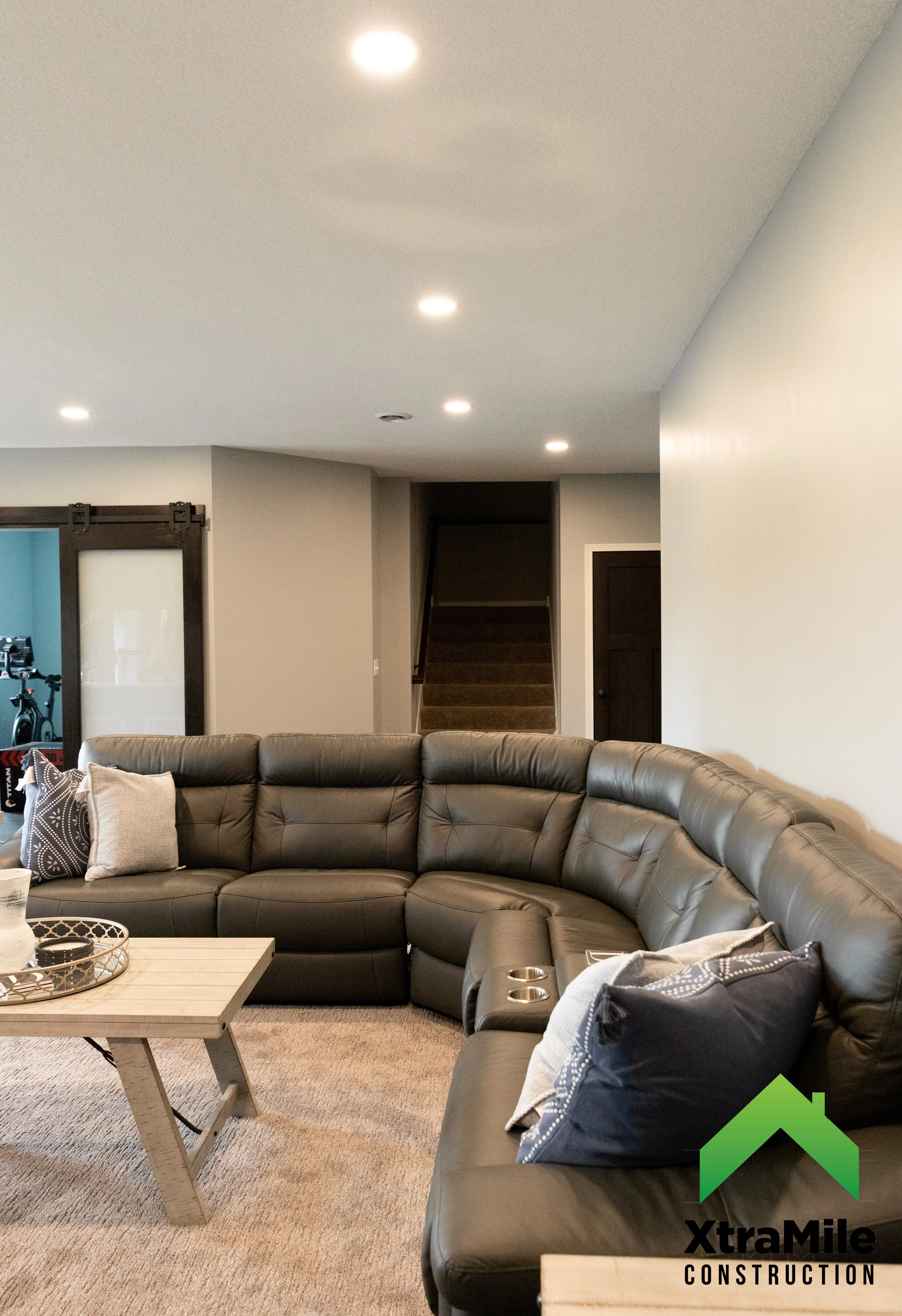 THE MULTIFUNCTION BASEMENT | HAM LAKE, MN | Xtra Mile Construction