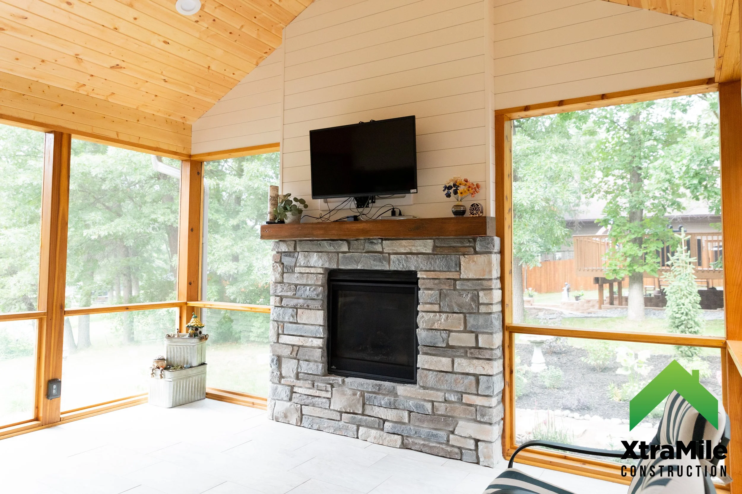 THE LAKESIDE 3 SEASON PORCH BUILD | ZIMMERMAN, MN | Xtra Mile Construction