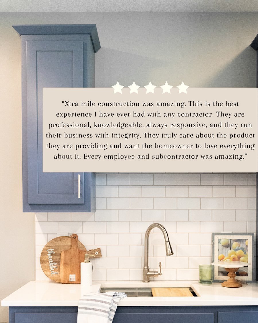 Building beautiful spaces &amp; building great relationships! We are so thankful for the kind words from our clients on this basement remodel. Thank you for choosing us to bring your vision to life! #customerreview #basementremodel #interiordesignmn