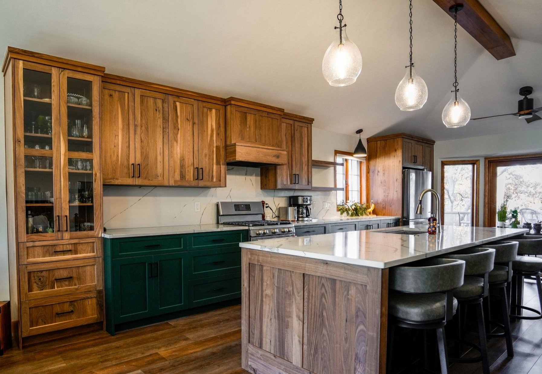 Modern And Earthy Kitchen Remodel in Champlin, MN by Xtra Mile Construction project photo 2