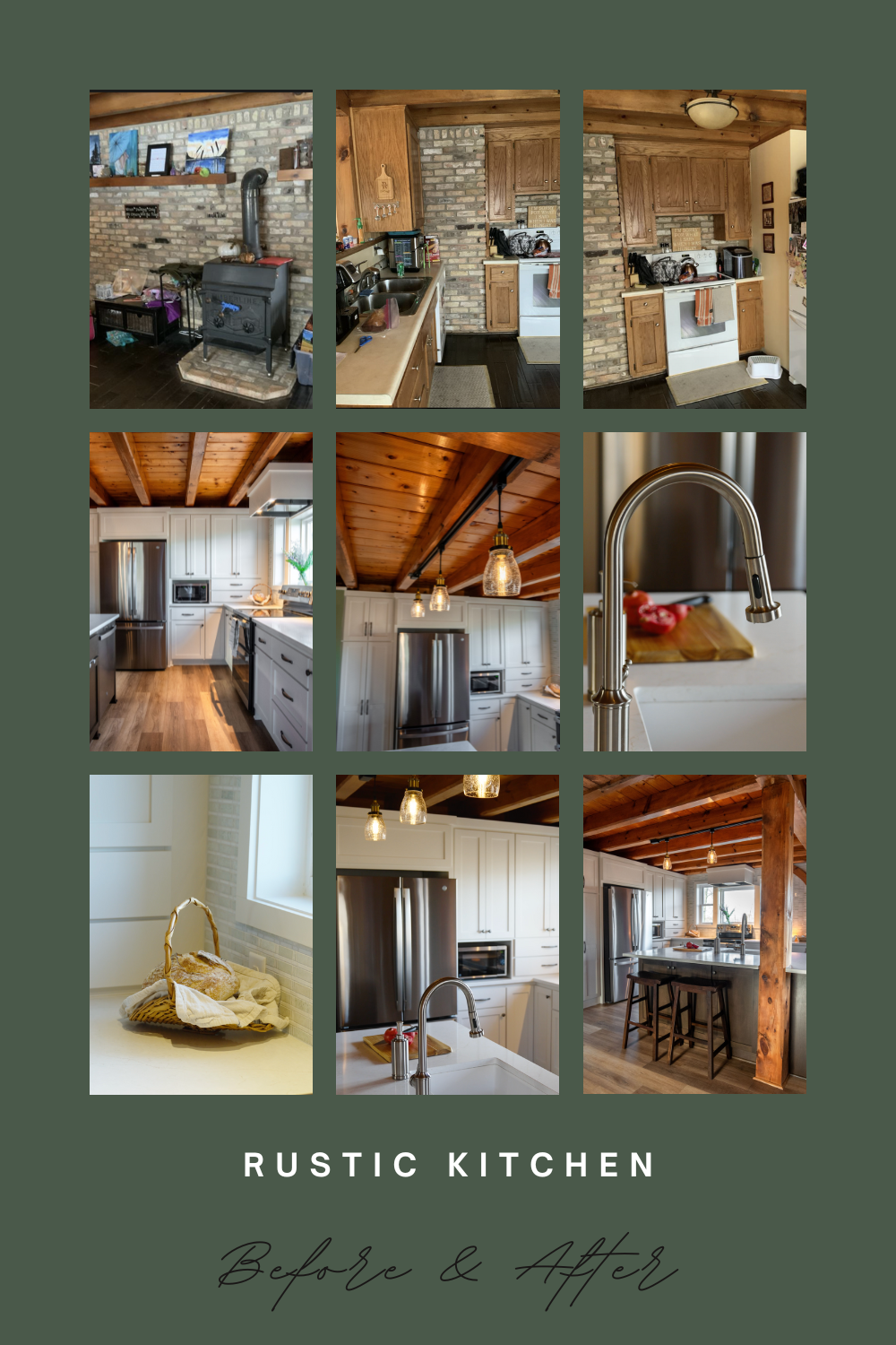 Rustic Kitchen Remodel in Ramsey, MN by Xtra Mile Construction project photo 10