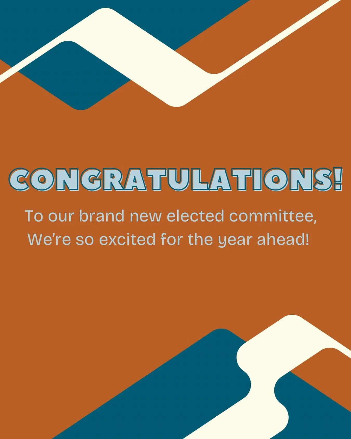 Congrats to all our brand new committee members! 25/26 signing out x