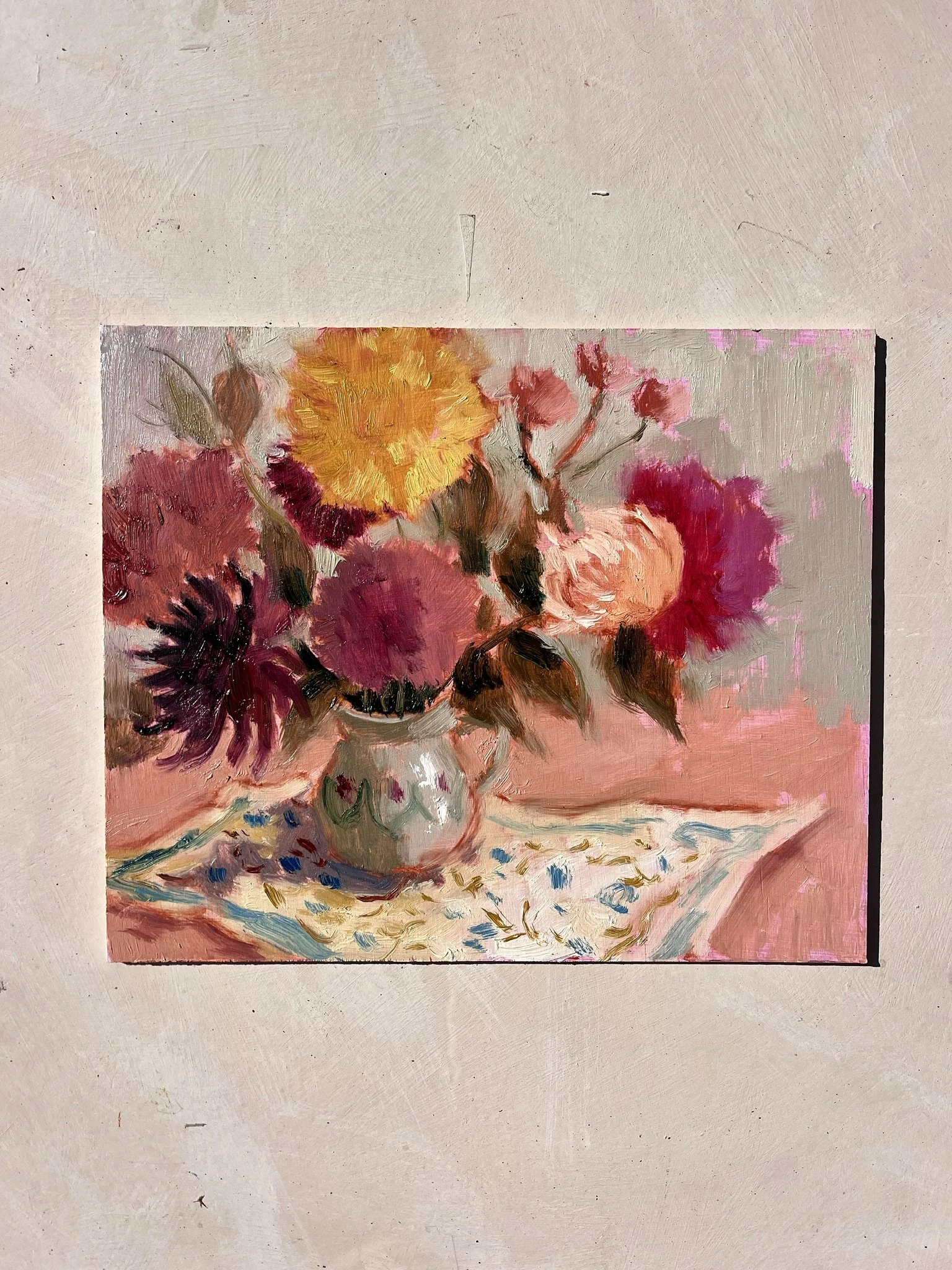 STILL LIFE - FLOWERS 2026 - TWO DAY COURSE IN OILS - KOKUTAN, DEVON