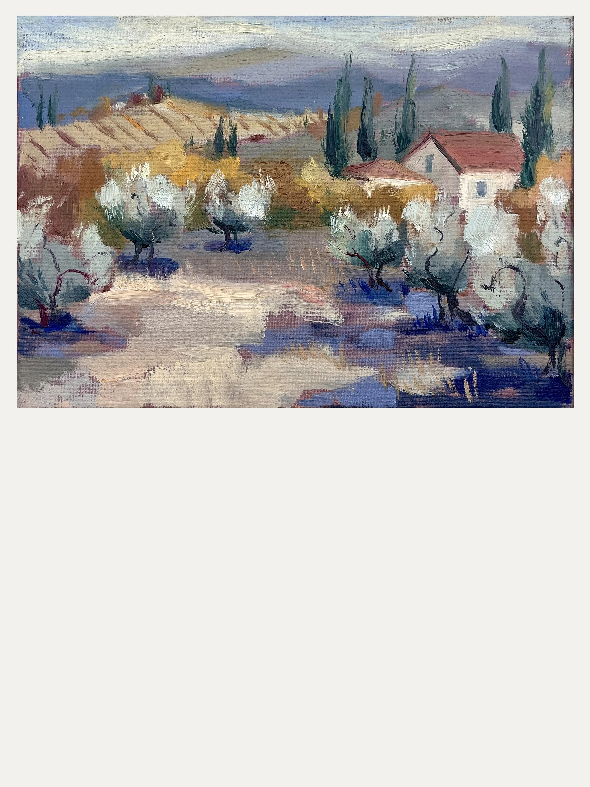 19. AUTUMN LIGHT IN GROVE