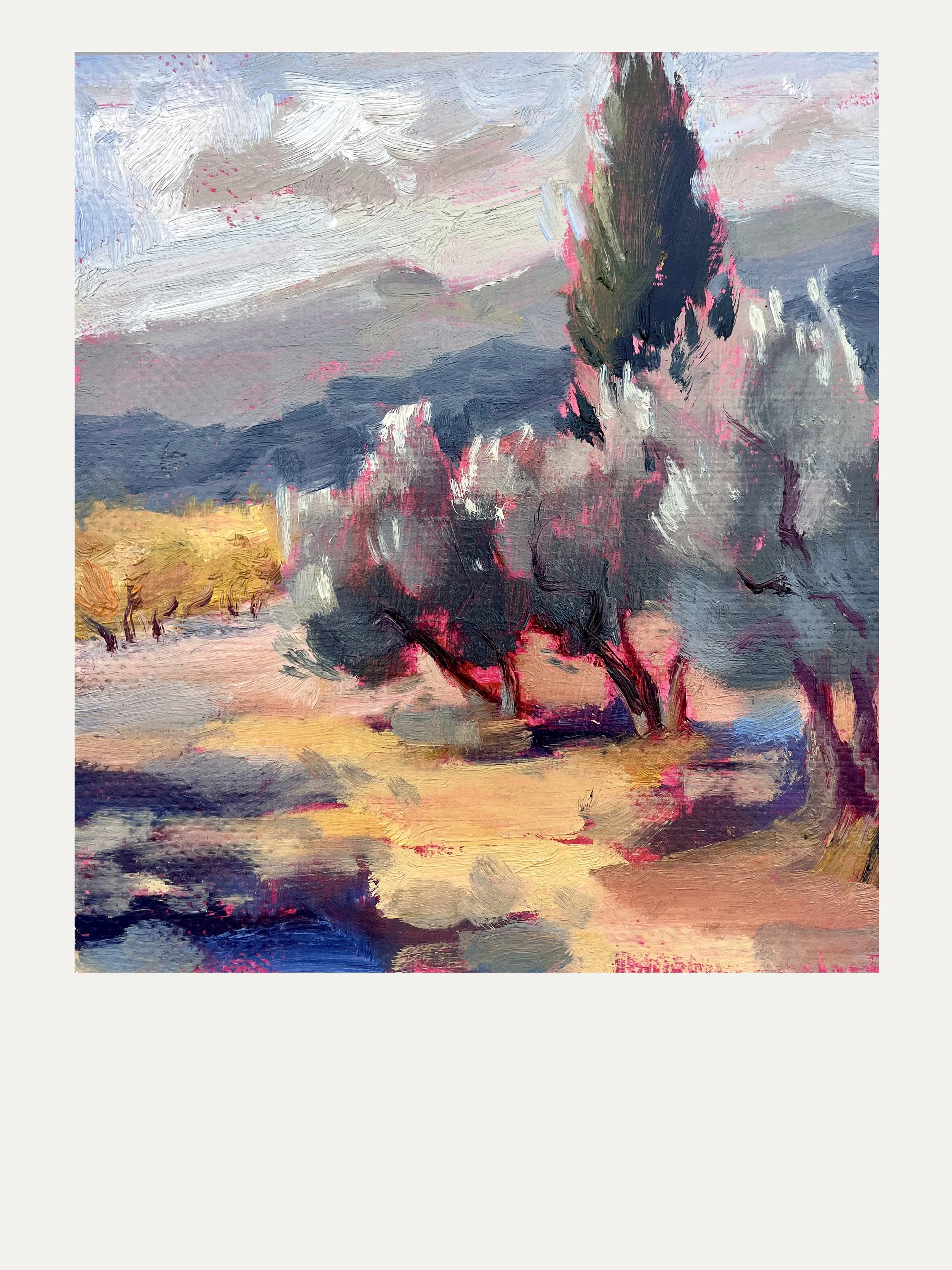 11. OLIVES, CYPRESS & GOLDEN VINES