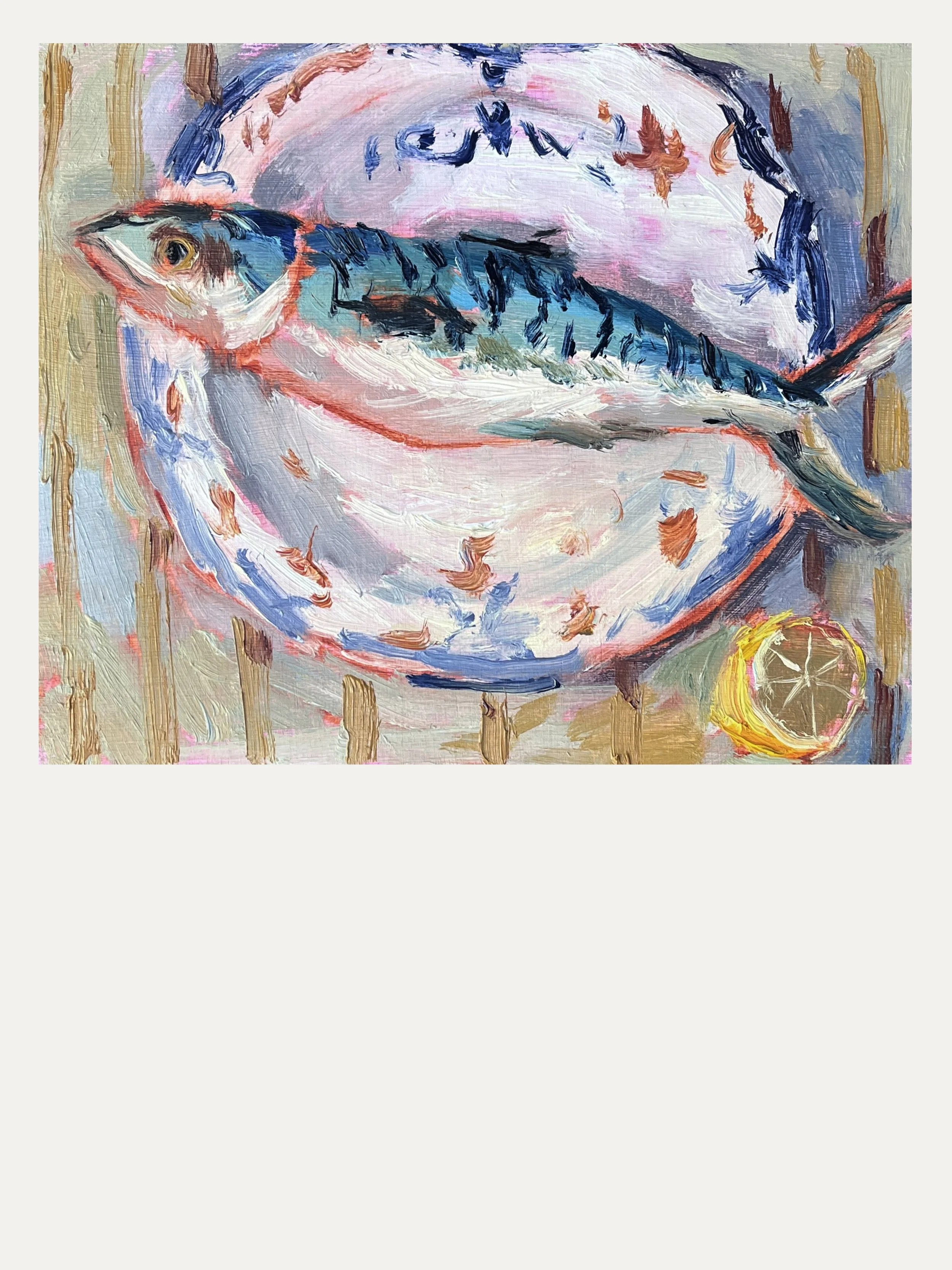 STILL LIFE - FISH & SHELLFISH 2026 - ONE DAY COURSE IN OILS - KOKUTAN, DEVON