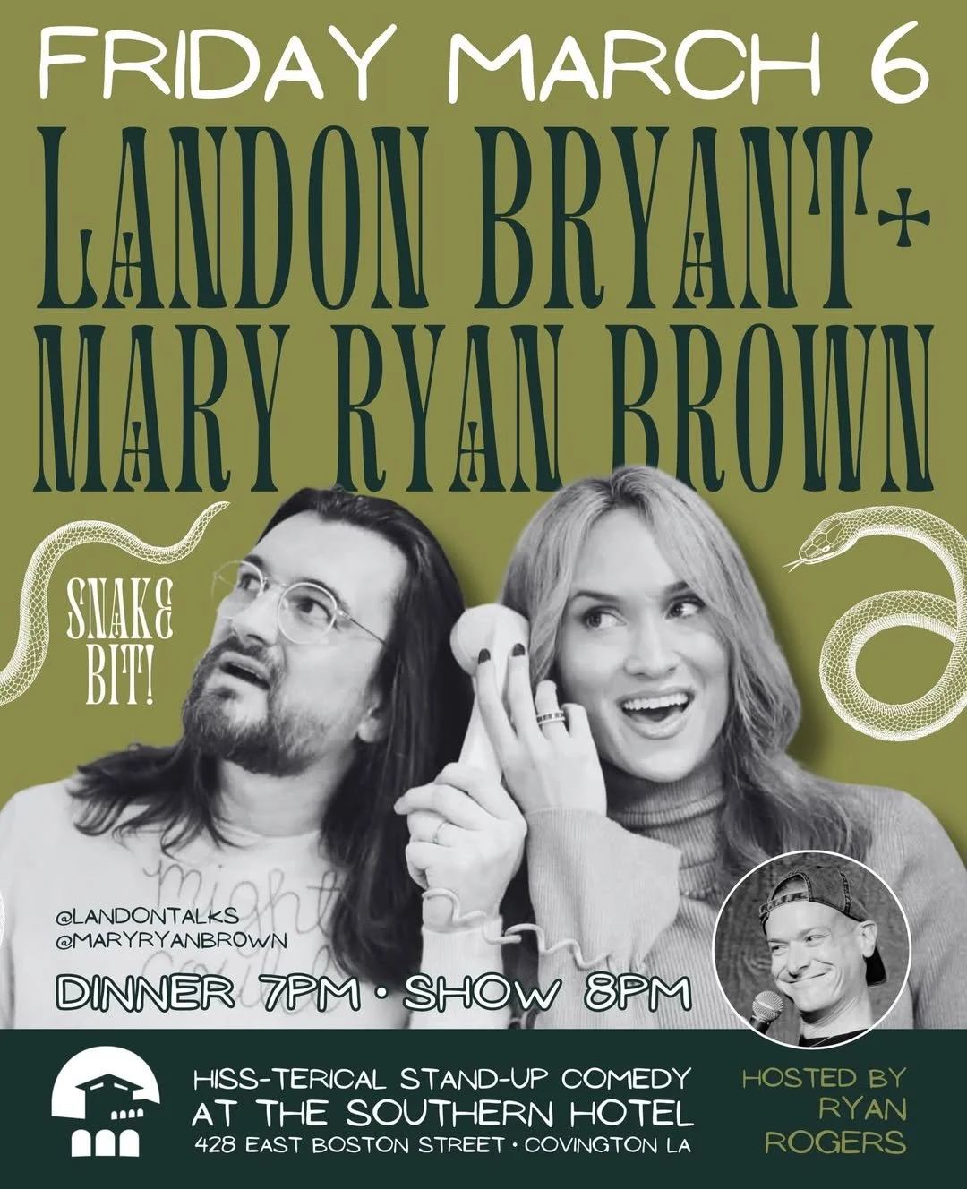 SNAKE BIT! WITH LANDON BRYANT: COVINGTON, LA