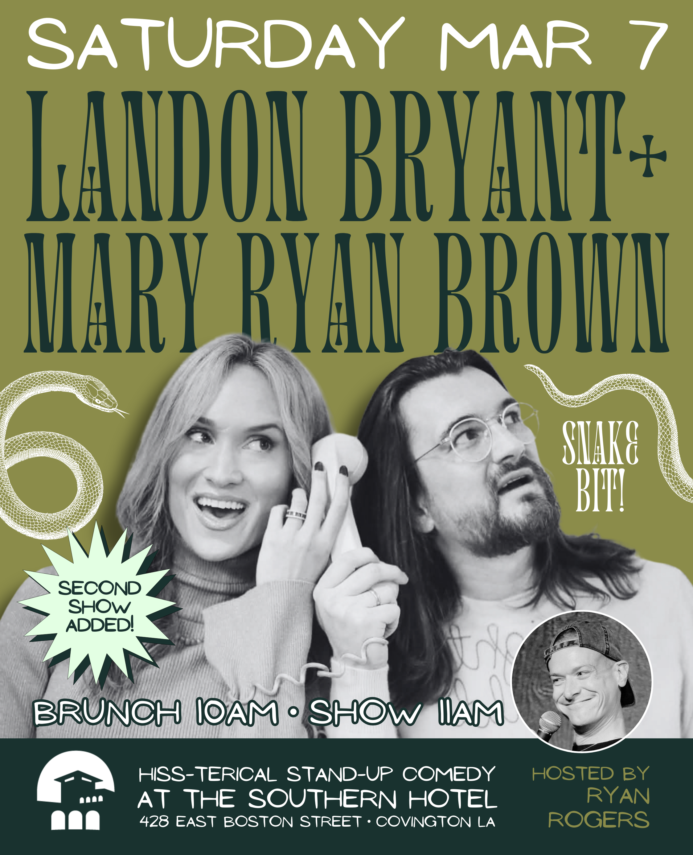 SNAKE BIT! WITH LANDON BRYANT: COVINGTON, LA