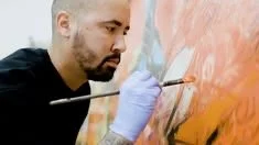 Angel Otero: The Paintings That Peel Themselves Off the Canvas