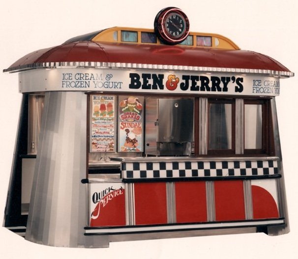 Collapsible Ben and Jerrys Diner