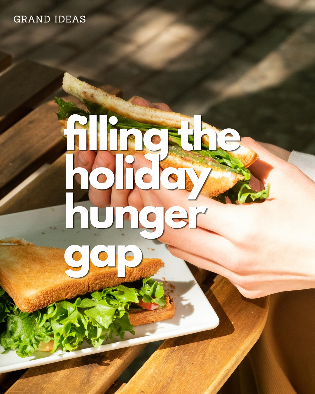Make Lunch - Filling the Holiday Hunger