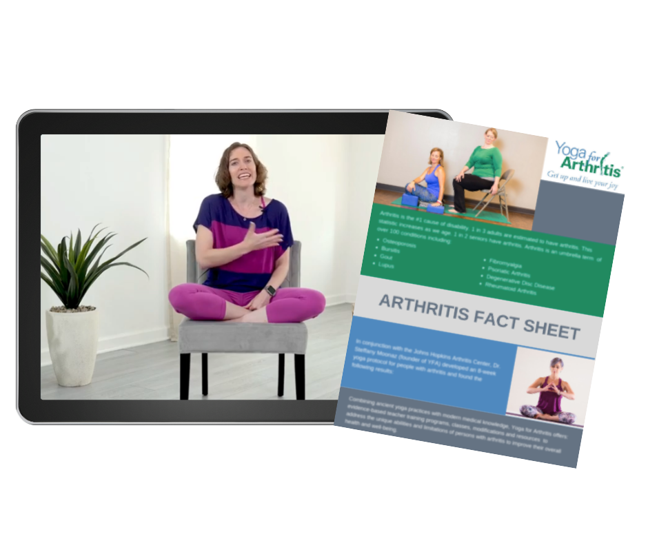 Yoga for Arthritis Get Up & Live Your Joy