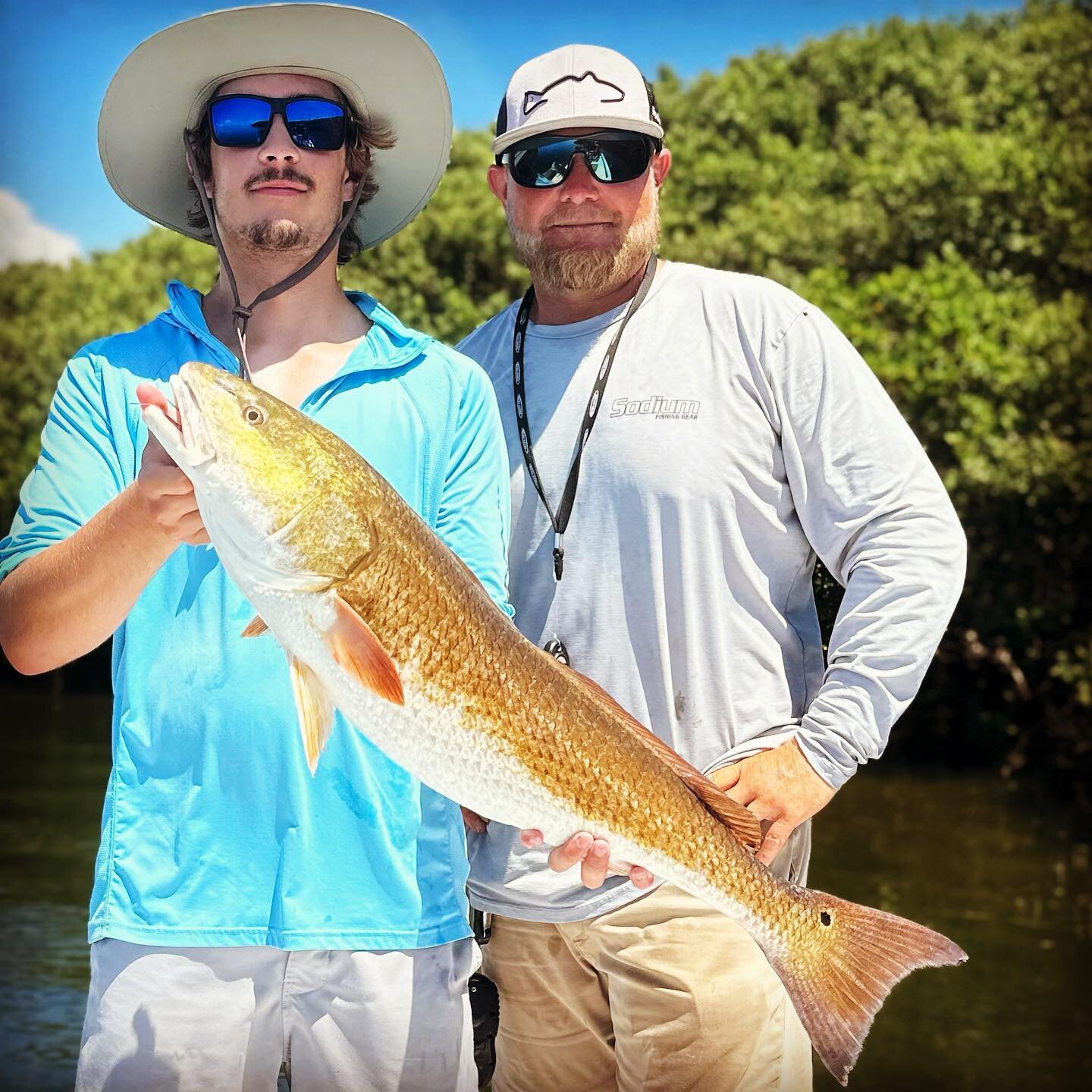 Landon with a nice 35 incher this afternoon in some and hot shallow water. #crystalriver #captjameskerr
#crystalriverflatsfishing #fishing #naturecoast #seatrout #snook  #visitflorida #sodiumfishinggear #crystalriverfishing #inshorefishing #redfish 
